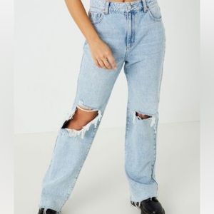 Size 7!! Garage Denim Jeans 90s Straight Jeans Size 7 short